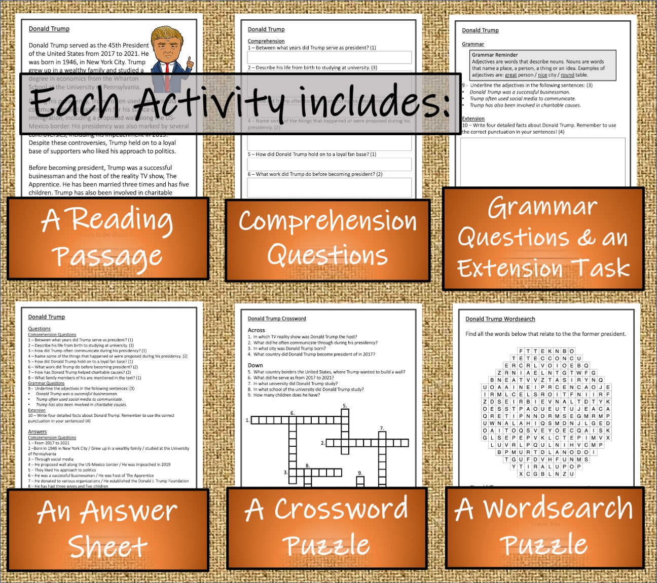 American Presidents Volume 4 Close Reading Comprehension Book | 3rd & 4th Grade