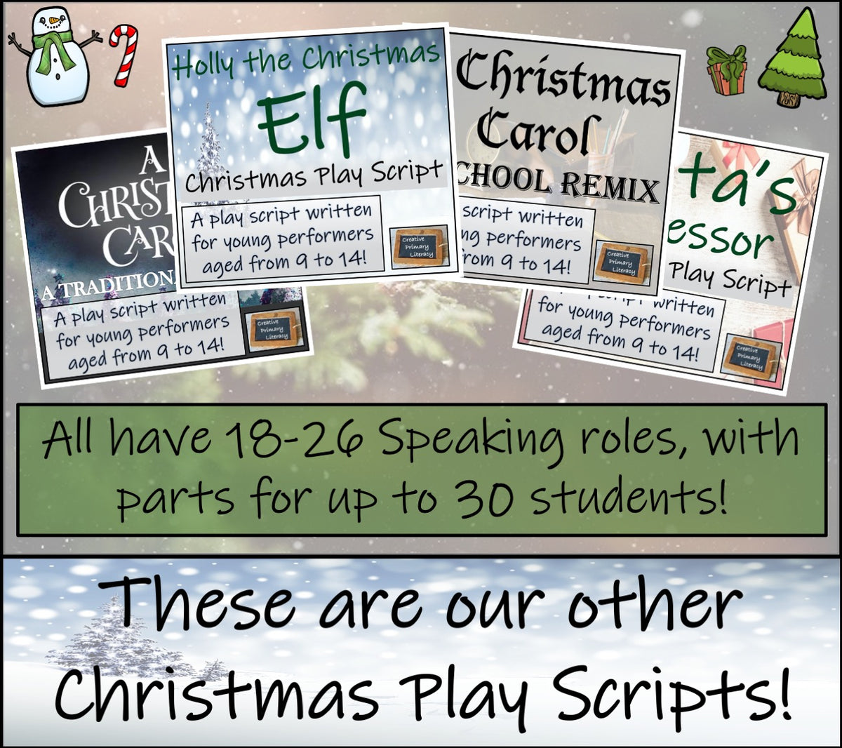 Christmas Play Script - The Grouch – Creative Primary Literacy