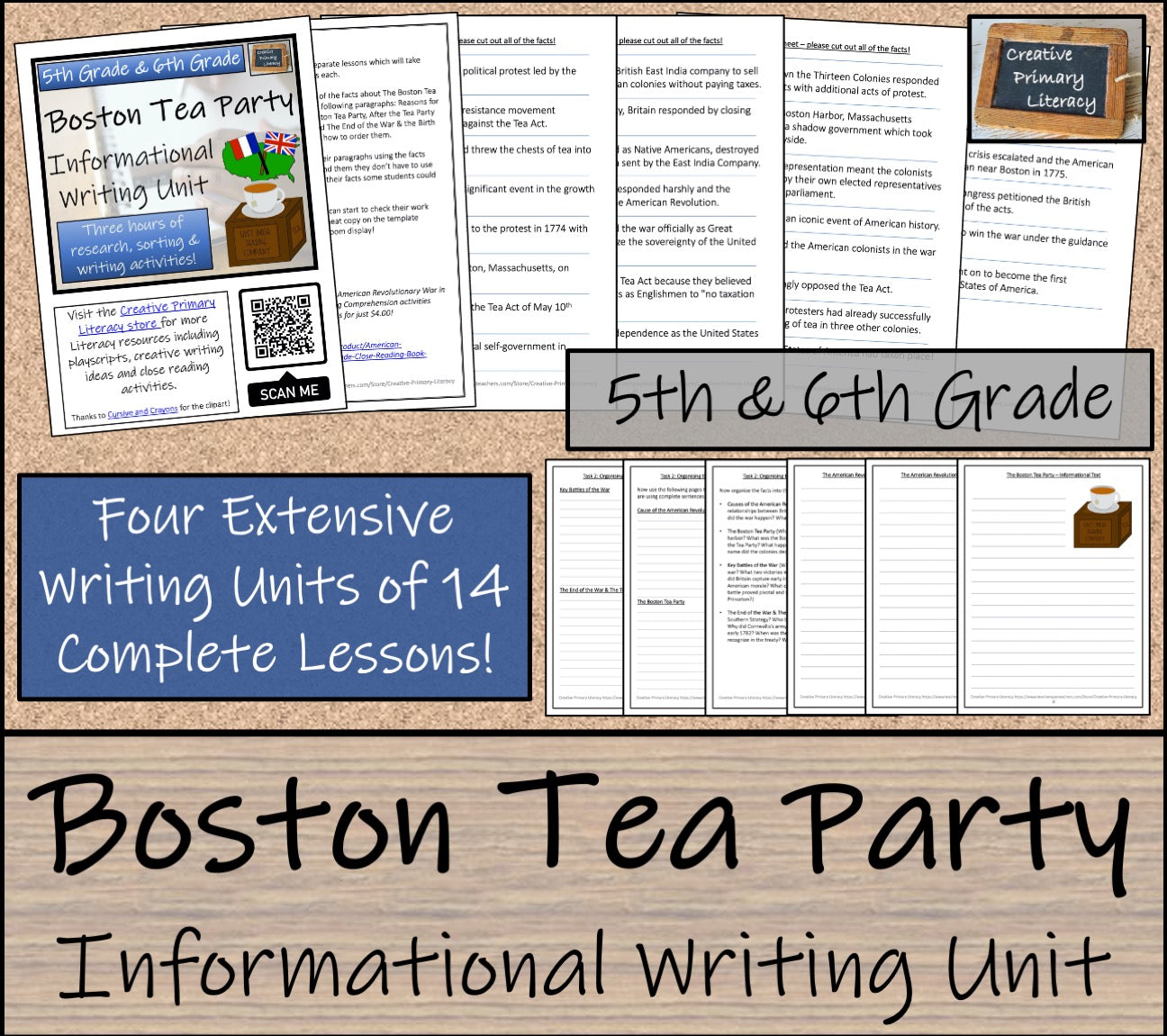 Emergency Sub Plans | American Revolutionary War Bundle | 5th Grade & 6th Grade