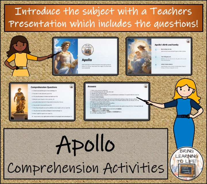 Apollo Close Reading Comprehension Activities | 5th Grade & 6th Grade