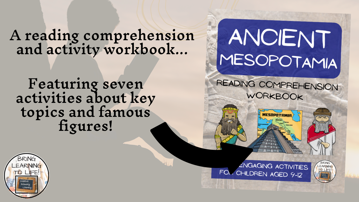 Ancient Mesopotamia Reading Comprehension Workbook | 5th-6th Grade
