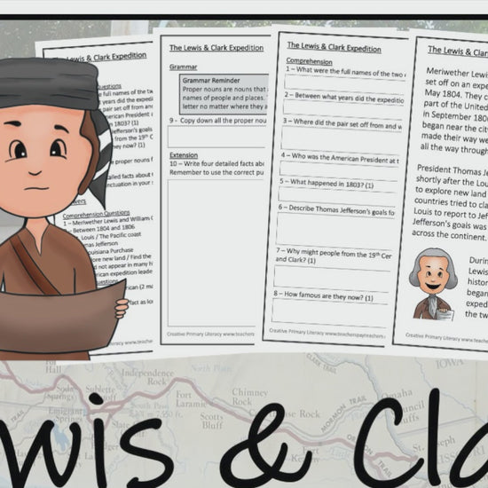 Lewis and Clark Expedition Close Reading Comprehension | 3rd & 4th Gra ...